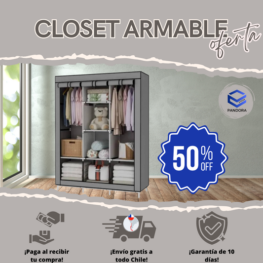 Closet Armable de Tela