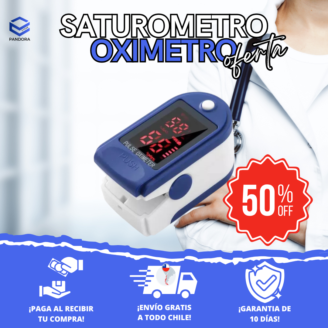 Saturómetro Oxímetro De Pulso