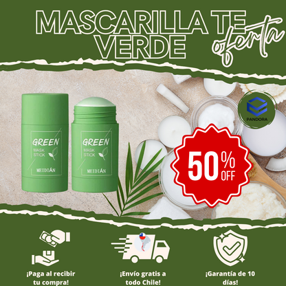 2 x 1 Mascarilla de Te Verde