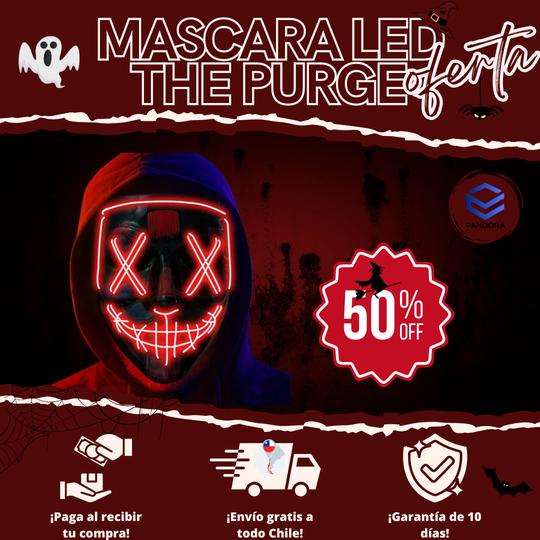 Mascara Led "La Purga"