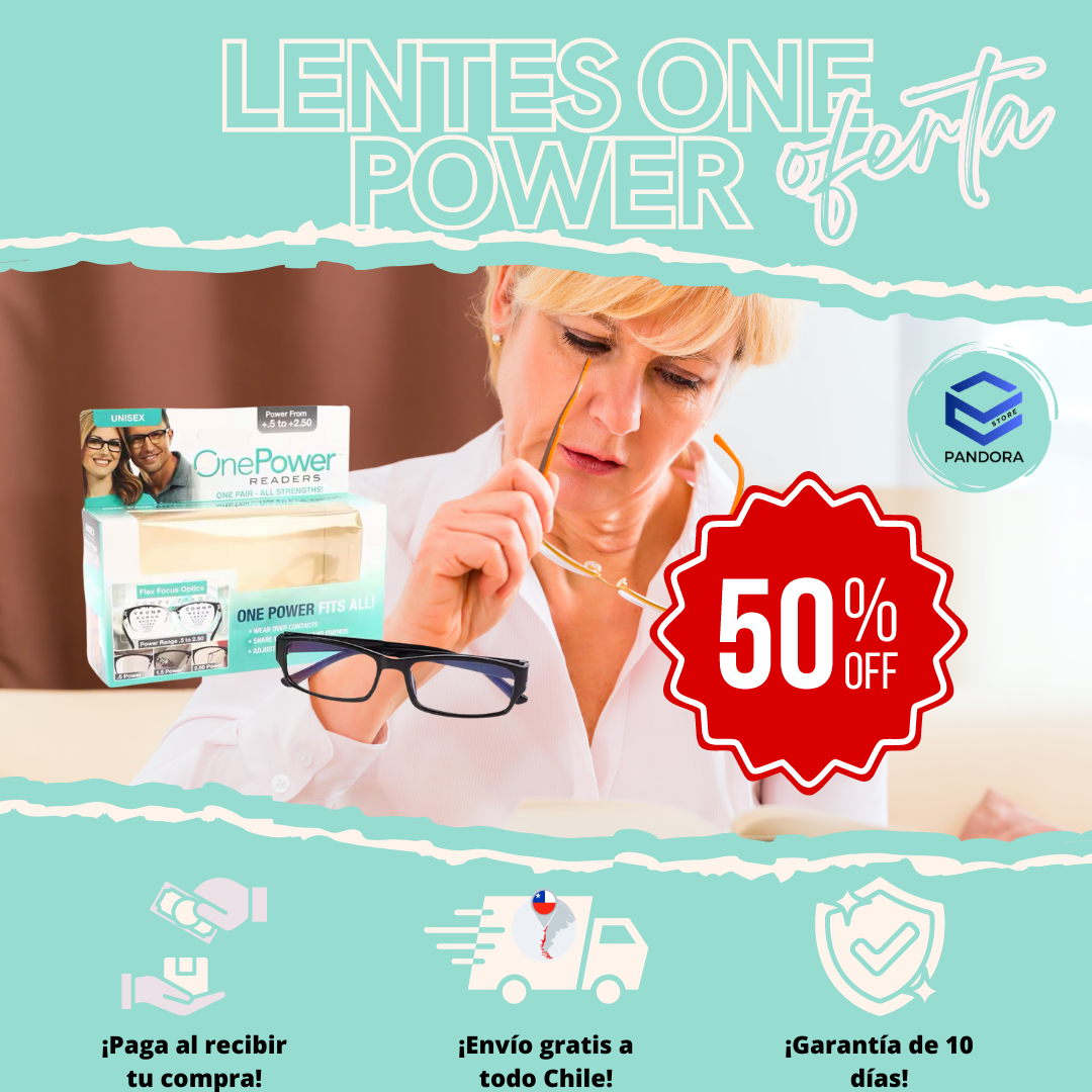 2 x 1 Lentes Adaptables OnePower